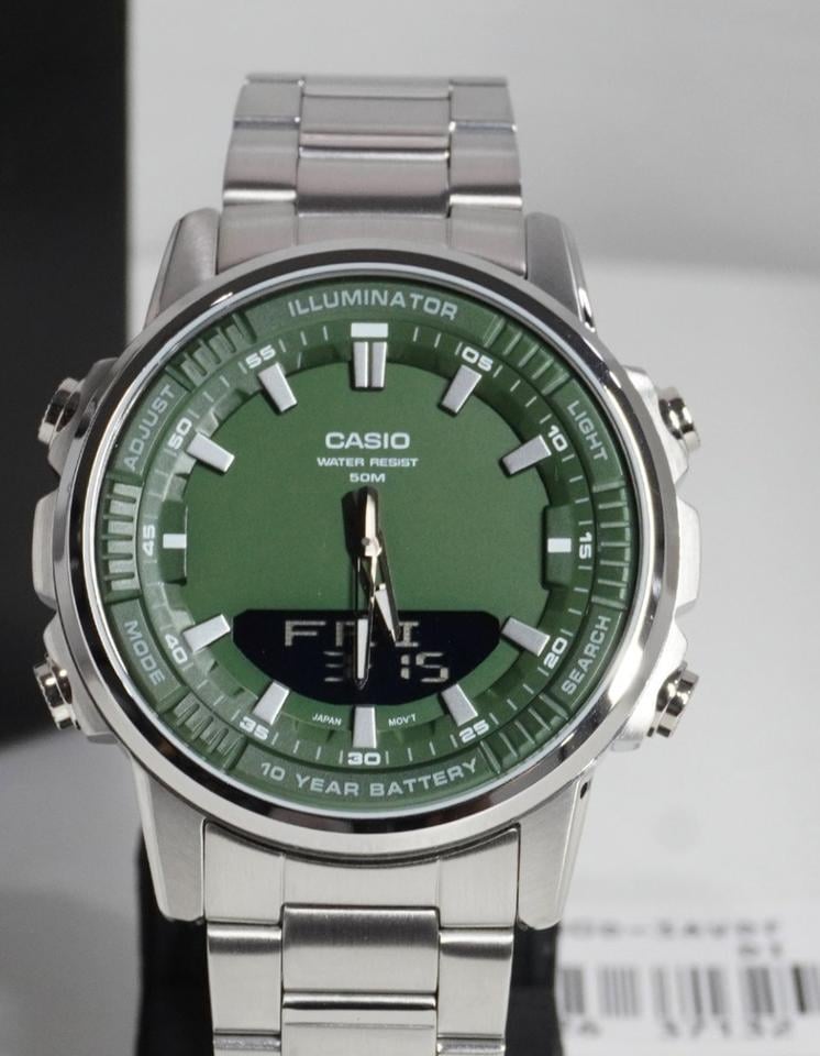 Casio Turquoise Dial Men Watch