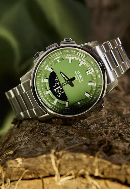 Casio Turquoise Dial Men Watch