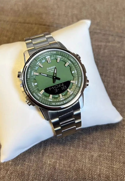 Casio Turquoise Dial Men Watch