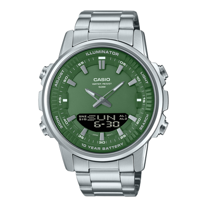 Casio Turquoise Dial Men Watch